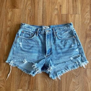 Agolde denim shorts